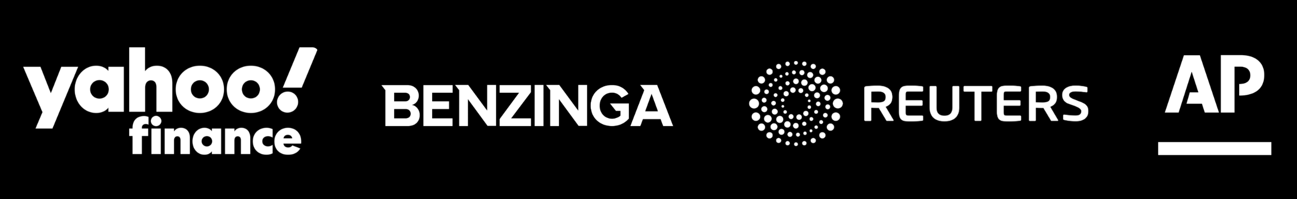 As seen on Yahoo Finance, Benzinga, Reuters, and AP